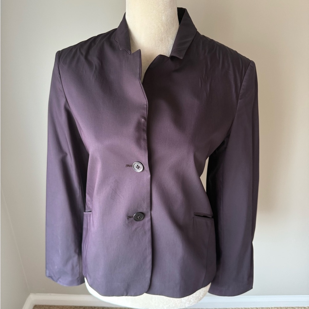 Jil Sander Deep Purple Blazer